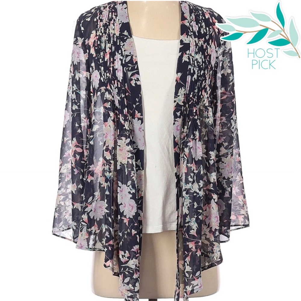 LC Lauren Conrad Womens Kimono Top